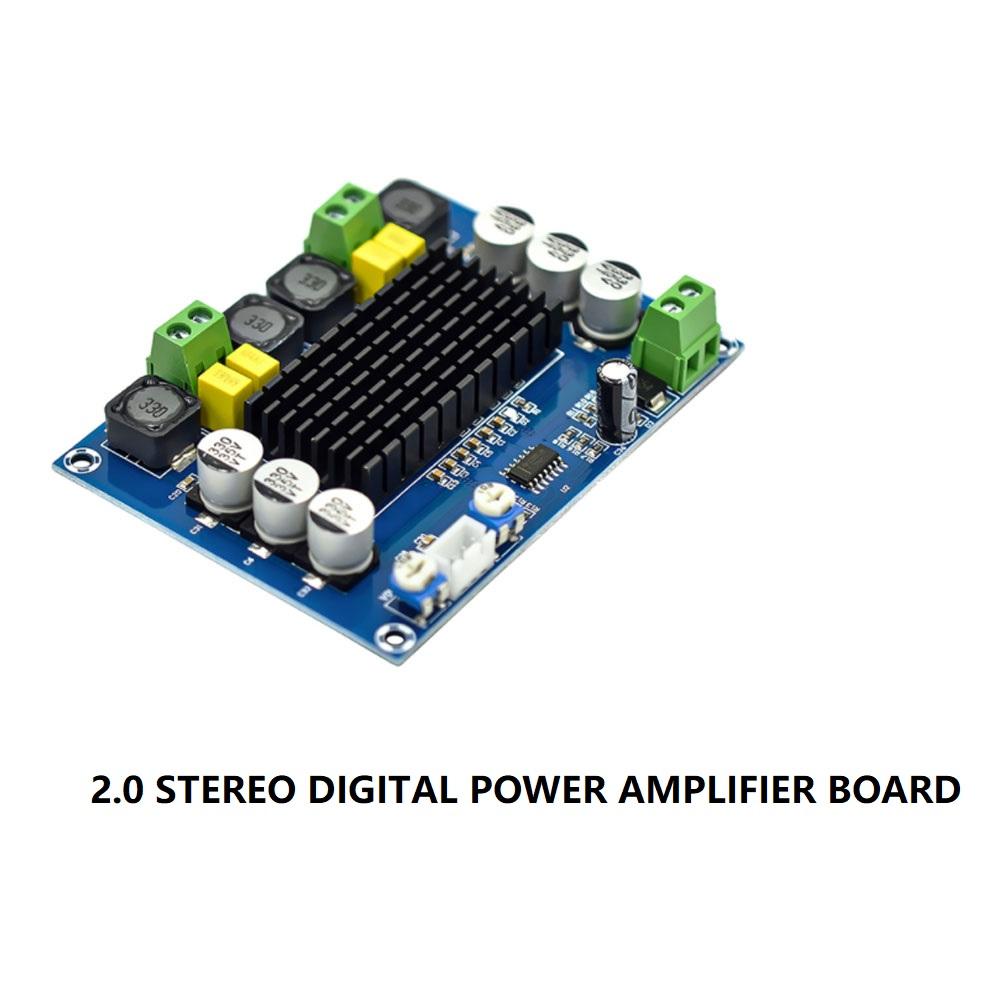 Двухканальная стерео цифровая плата усилителя мощности звука TPA3116D2 2*120 Вт