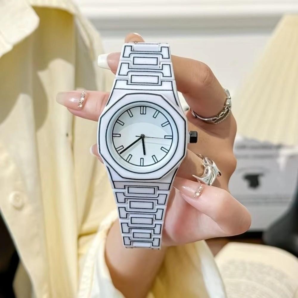 Silicone Strap Men's and Women's Quartz Watch Casual Wristwatch Fashion Sports Watch Unisex