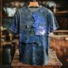 Men's Optical Illusion T Shirt Short Sleeve T Shirt 3D Print Crew Neck Shirt Exaggerated Designer Party Street Casual  Summer  Clothing