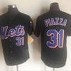 Vintage New York Mets Baseball Jersey Unisex Cotton Mesh Top Sports Fitness Casual Wear