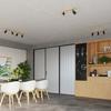 Verdo 4 black ceiling lamp