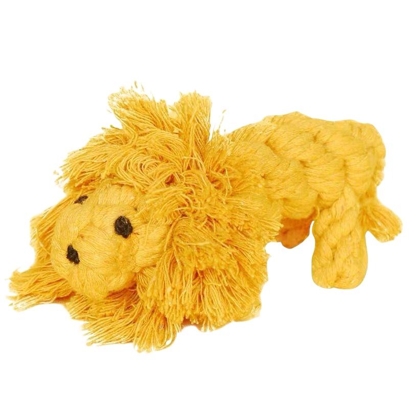 6x Набор игрушек из веревки для собак Прочные и долговечные жевательные игрушки с узлами Мяч для питомца Щенка Медведь Хлопковая игрушка Оптом