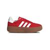 Adidas VL Court Bold Red Ride Height Increasing Low top German Army Trainers Women's Red KJ6852(Team634-)