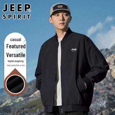 Мужская ветрозащитная куртка JEEP SPIRIT с воротником-стойкой