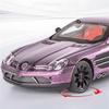 1/24 Benz SLR 722S Edition Сплав Модель Спортивного Автомобиля Литые Металлические Гоночные Автомобили Транспортные Средства Модель Симуляция Звук Свет Детская Игрушка Подарок