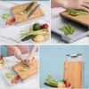 Ящик Разделочная доска Бамбук Пластик Органайзер Ящики Многофункциональный Деревянный Кухонный Инструмент Разделочные доски