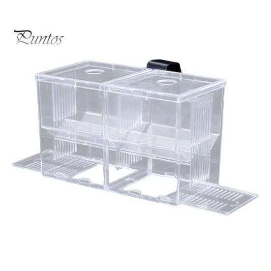 Box Breeder Aquarium Fish Isolation Breeding Hatching Divider Transparent Multigrid Design Fish Breeding Isolation Box For Shrimp Clownfish