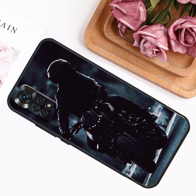 Fashion Motorcycle Man Case For Xiaomi Redmi Note 14 13 12 11 9 10 Pro 9S 10S 11S 12S Redmi 14C 13C 12C 10C Cover