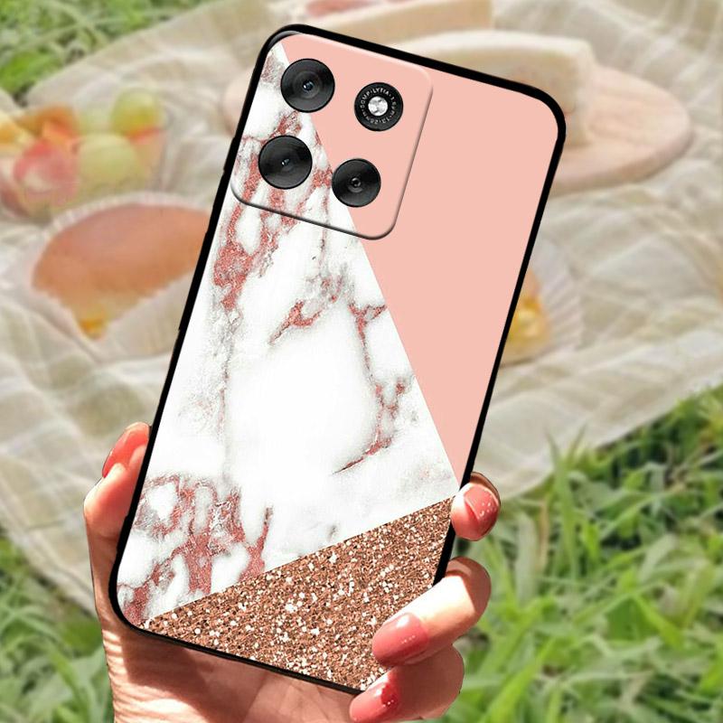 Для Motorola Moto G86 Power G56 Чехол Ударопрочный Fundas Мягкий Силиконовый TPU Чехол для Телефона Для MotoG86 MotoG56 G 86 Задняя Крышка Funda