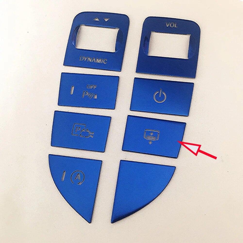 Car Styling For Mercedes Benz C E GLC Class W205 W213 X253 Center Console Gear Shift Multimedia Mouse Buttons Covers Stickers