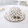 Baby Hat Spring and Autumn Style Small Month Aged Fisherman Hat Girl Newborn Spring Infant Flower Baby Girl Sun Hat