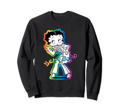 Свитшот Betty Boop в стиле 70-х