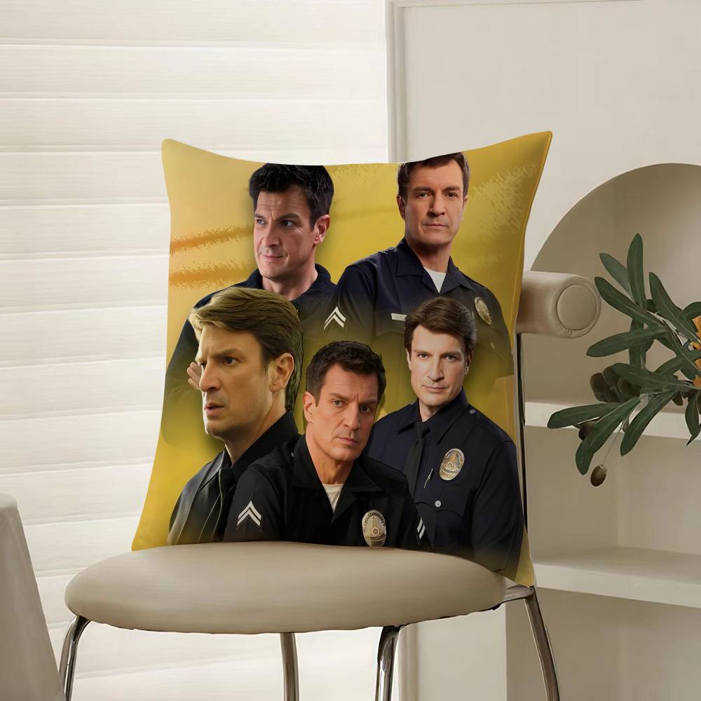 The R-Rookie L A Pillow Case Comfort Sofa Bed Silky Elegant Invisible Zipper Decorative Cushion Cover