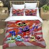 Spiel Regenbogen Freunde 3D cartoon printed bedding for Boys Customized King size bedding set Queen bedding set