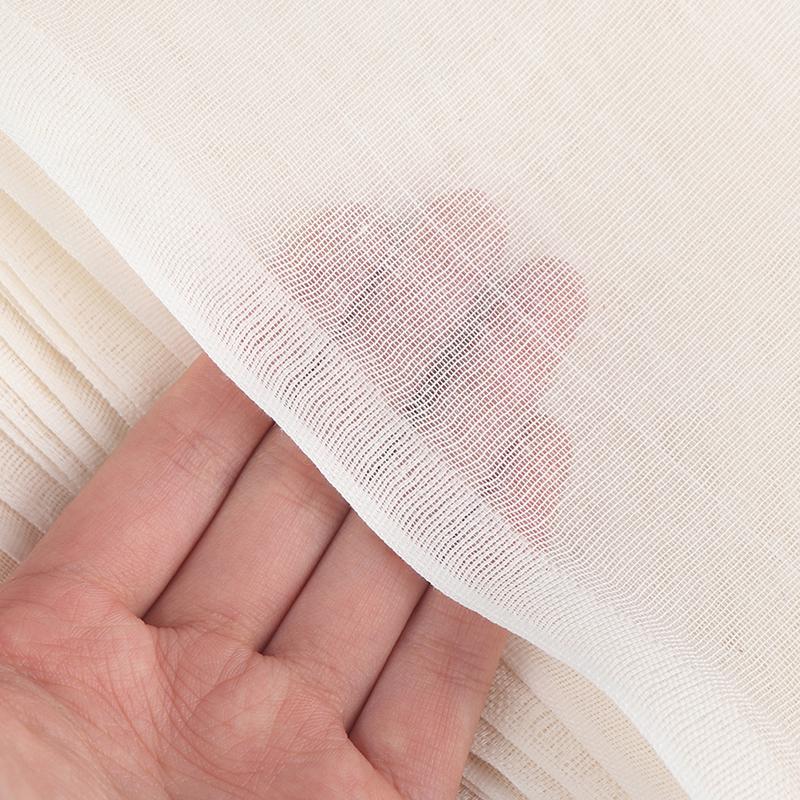 Марля Фильтр Хлопчатобумажная ткань Марля Дышащая ткань для фасоли и хлеба