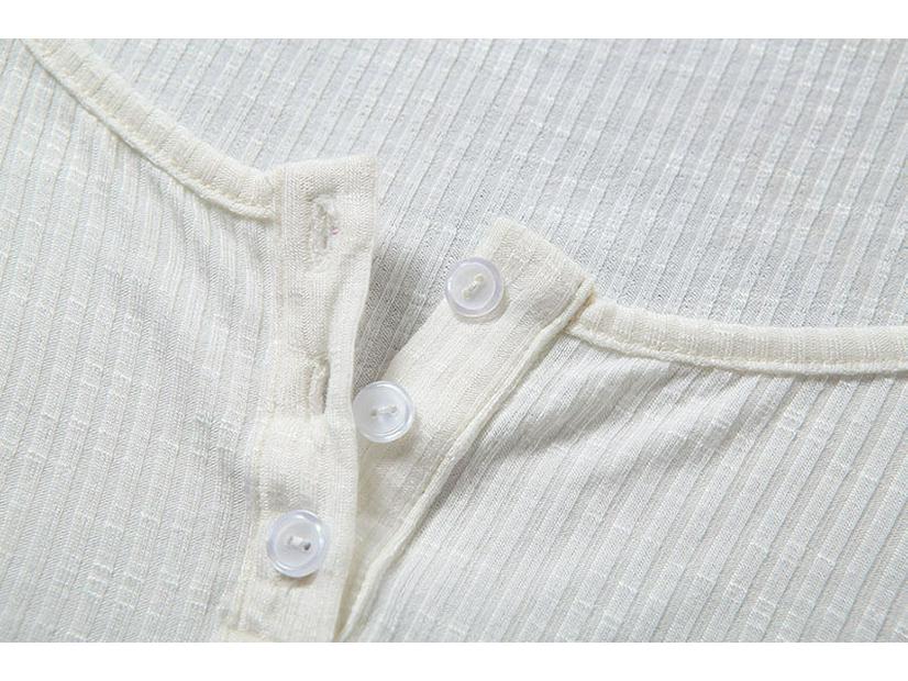 2024 Европейская и американская мода Женская футболка с коротким рукавом с U-образным вырезом, облегающая, однотонная, укороченная