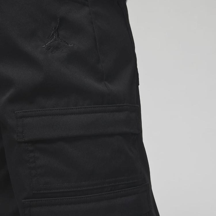 Jordan Свободные повседневные широкие брюки Chicago, женские брюки черного цвета DZ3350-010