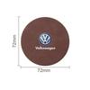 Для VOLKSWAGEN VW кожаная автомобильная подставка под стакан/кружку, противоскользящая подкладка, значок, автоаксессуары для Volkswagen Vw Golf 7 5 6 Mk4 Mk7 Mk5 Tiguan J