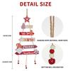 Wooden Xmas Tree Ornament Christmas Wall Ornament 2025 New Hanging Pendant  Home Decor
