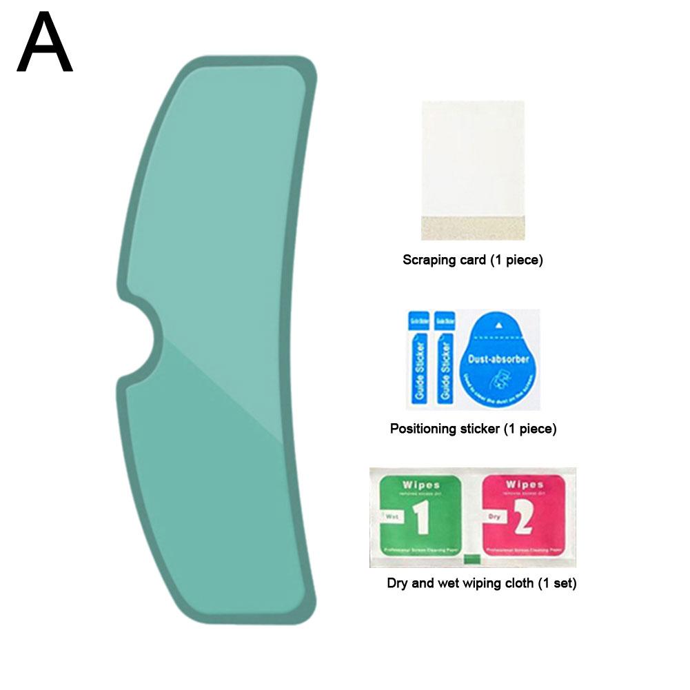 Новая универсальная прозрачная защитная пленка для шлема мотоцикла, противотуманная, нано-пленка для защиты от дождя и наклеек, защитная пленка для шлема, мотокроссовая пленка Q4H6