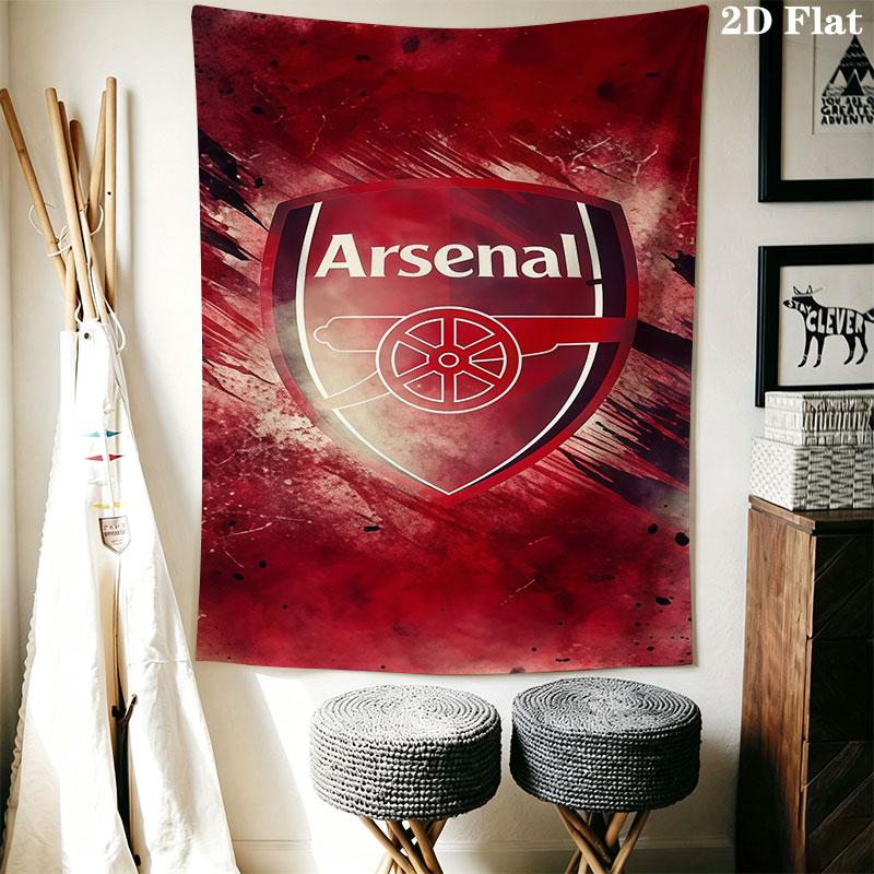 Arsena team logo Wall Hanging Printed Fabric Blanket Decorative Tapestries for Bedroom Living Room Home Decor