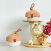 1 шт. плетеная корзина для хранения косметики, многофункциональный органайзер для ювелирных изделий, симпатичная плетеная корзина из хлопковой веревки, современный стиль, 2 стиля