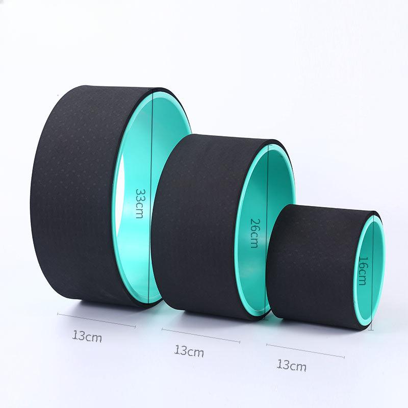 Колесо для йоги, колесо для пилатеса, красота ног для начинающих, ролик для сгибания и растяжки спины, вспомогательное колесо для йоги, оборудование для фитнеса