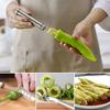 2 шт. Удалитель сердцевины перца чили Спиральная зубчатая машина для удаления чешуи Легкая рукоятка Кухонный резак Слайсер для перцев, огурцов, горькой дыни