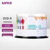 UNIS DVD-R Диски, печатаемые, 16x, 4,7 ГБ (50 шт.)