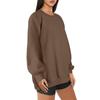 Womens Oversized Hoodies Fleece Sweatshirts Long Sleeve Sweaters Pullover Fall Clothes