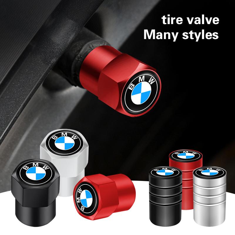 For BMW M X1 X3 4pcs Car Wheel Tire Valve Stem Caps Airtight Cover For BMW Performance E46 E90 E60 F20 X1 F10 F30 X3 E70 E39 Auto Accessories HL6