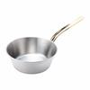 Endo Shoji Super Denji Tapered Pan, 21cm, Stainless Steel, for Induction Cooktops, Made In Japan, ATC22021