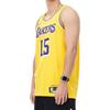 Nike Футболка без рукавов Los Angeles Lakers Icon Edition 2022/23 с цифровым принтом в виде букв, сетчатая, с круглым вырезом, мужская, желтая DN2009-735