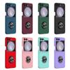 Ring Magnetic Holder Phone Case for Samsung Galaxy Z Flip 6 5 4 3  Flip 6 Flip 5 Flip 4 Flip 3 5G with Hinge Protection Cover