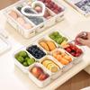 Portable 8-Compartment Fresh-Keeping Bento Box for Spices & Condiments