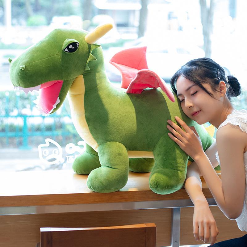 Creative Dinosaur Doll Plush Toy Tyrannosaurus Rex Pterosaur Fire Breathing Dragon Doll Children's Birthday Gift