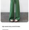 Women's Summer 2026 Pure Linen Wide-Leg Pants - New High-End Relaxed Drape Casual Style