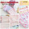 5 шт./лот Трусы для девочек Трусики Брифы Детские штаны Детское нижнее белье