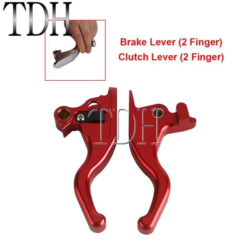 Brake Clutch Hand Lever Sets For Harley Softail M8 Street Bob FXBB Fat Boy FLSTFB FLFBS Breakout 114 FXBRS FXSB FXDR 114 FXDRS