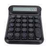Luocute Mechanical Switch Calculator, 24-Key Auto Sleep Desktop Large LCD Display Calculator, Black
