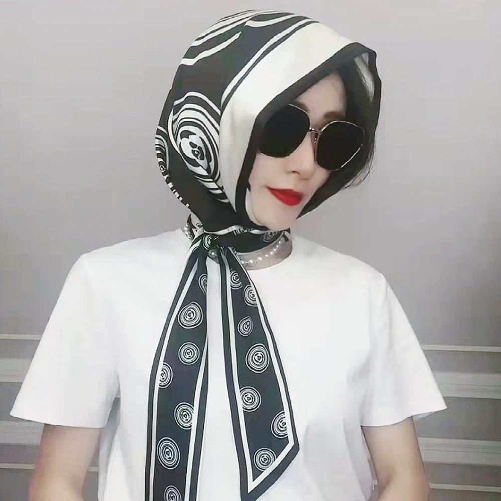 Sun-Resistant Muslim Turban Soft Headscarf Fashion Islamic Hat  Women