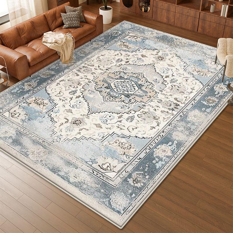 Bohemian Non-slip Large Rugs for Living Room Customizable Easy Clean Study Decoration Carpet Fluffy Sofa Tables Mat Washable
