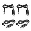 USB повышающий преобразователь для DC 9V 12V USB кабель-коннектор Step-up для DC 5.5mm 2.1mm