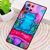 Frong Froggy Art Крутой Хиппи Чехол для Телефона для Samsung Galaxy note 10 pro S26 Ultra S23 S24 FE S25 S21 S22 PLUS Ударопрочный Чехол