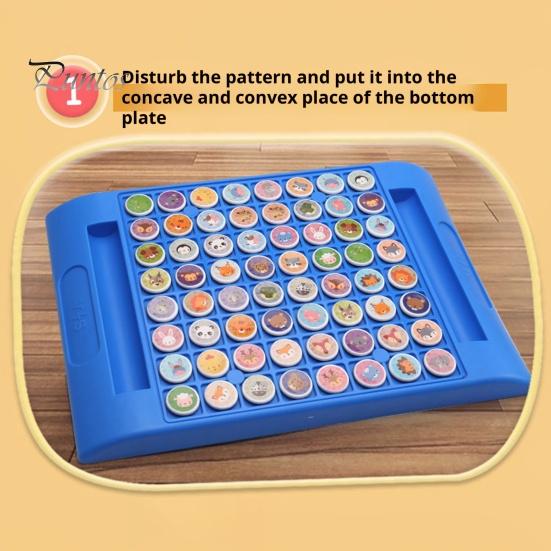 Игра в шахматы «Реверси» для детей, 2 игрока, мультяшные животные, переворачивающие шахматы, игра на сопоставление, тренировка внимания, развивающая память для малышей, игрушка