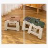 Folding Step Stool with Portable Handle Stable Great Load Bearing Collapsible Kids Kitchen Bathroom Camping Stall Owner Rest Stool Fishing Stool