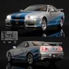 2025 Новый 1:24 Nissan Skyline GTR R34 литая модель автомобиля из сплава металла Форсаж коллекционная игрушка на день рождения для детей подарки