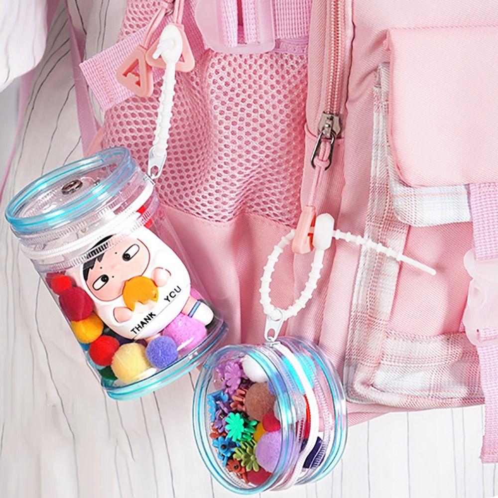 Сумка для украшения, прозрачная уличная сумка, чехол для хранения из ПВХ, НОВАЯ коробка для демонстрации кукол