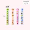 15cm Transparent Cartoon Ruler with Wavy Edge - Cute Plastic Drawing Scale for Students