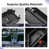 Center Console Organizer Tray for Volkswagen Jetta VW 2020-2025 2025 Armrest Storage Box Car ABS Accessories Insert Storage Box